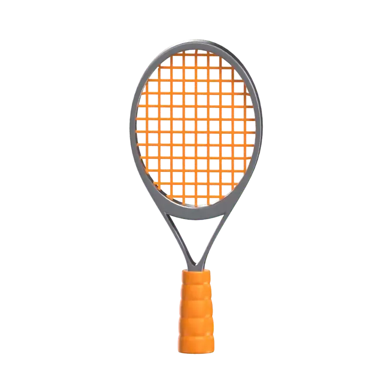Badminton Racket With A Soft Grip 3D Model 3D Graphic