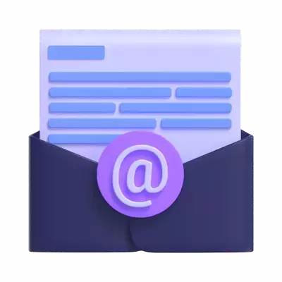Email Bussines 3D Graphic